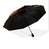 Shih Tzu pattern, automatic folding umbrella, portable and foldable design, 8 ribs, a Christmas or birthday gift.