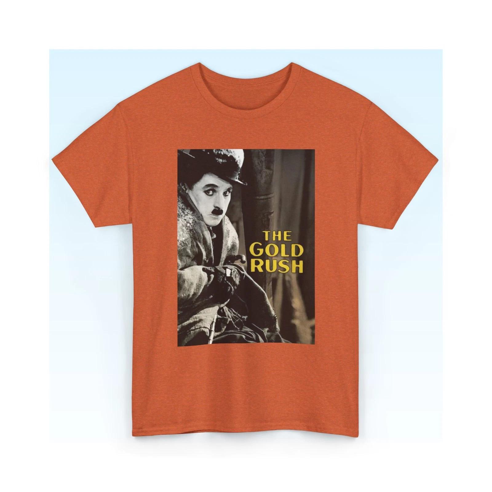 The Gold Rush Charlie Chaplin T-Shirt | Vintage Movie Poster Tee S-5XL S
