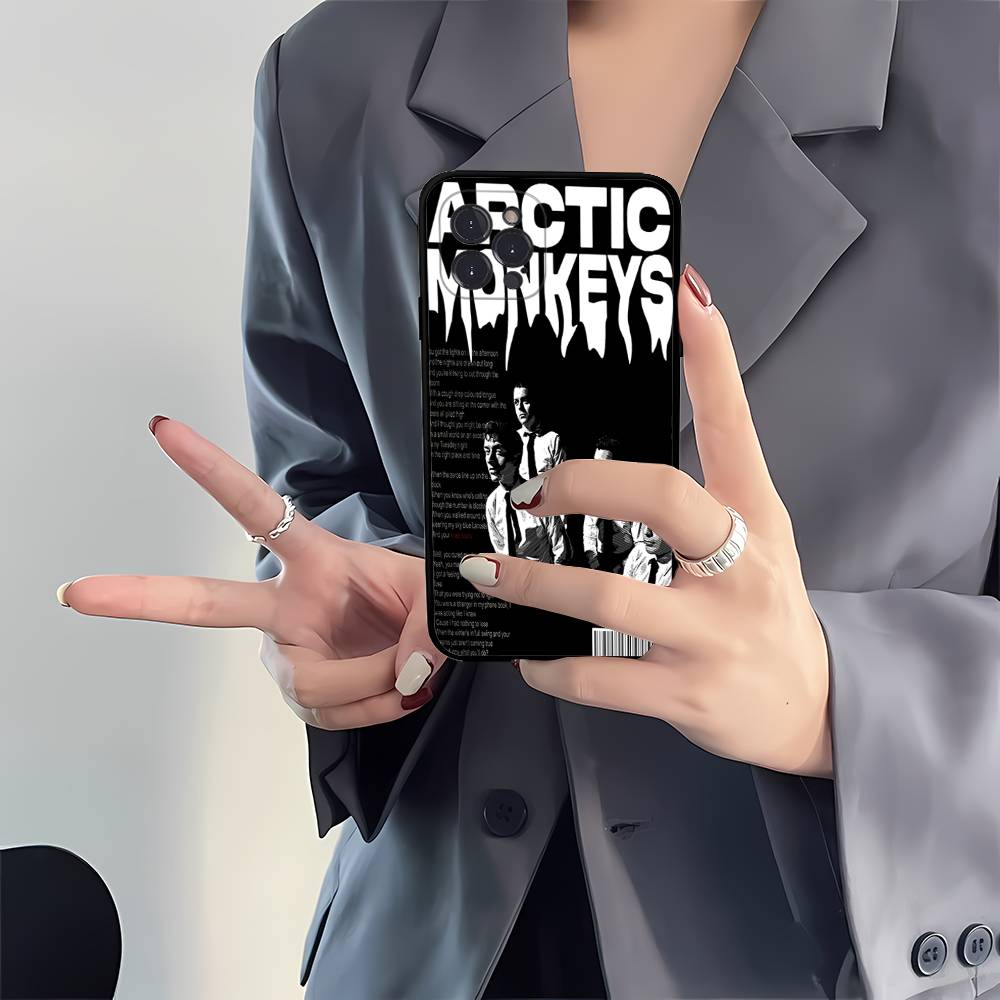 Singer A-Arctic M-Monkeys Phone Case For IPhone 17 16 15 Plus X 14 11 12 13 Mini Pro Max Mobile Case