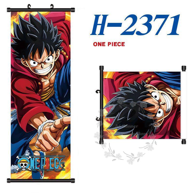 Latest O-One P-Piece Poster Scroll Painting Peripheral Hanging Painting Bedside Living Room Background Wall Cloth Painting