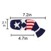 Scott Edward Knit Golf Putter Headcover, Pack of 1, Fits Blade Putter (Blue Star)