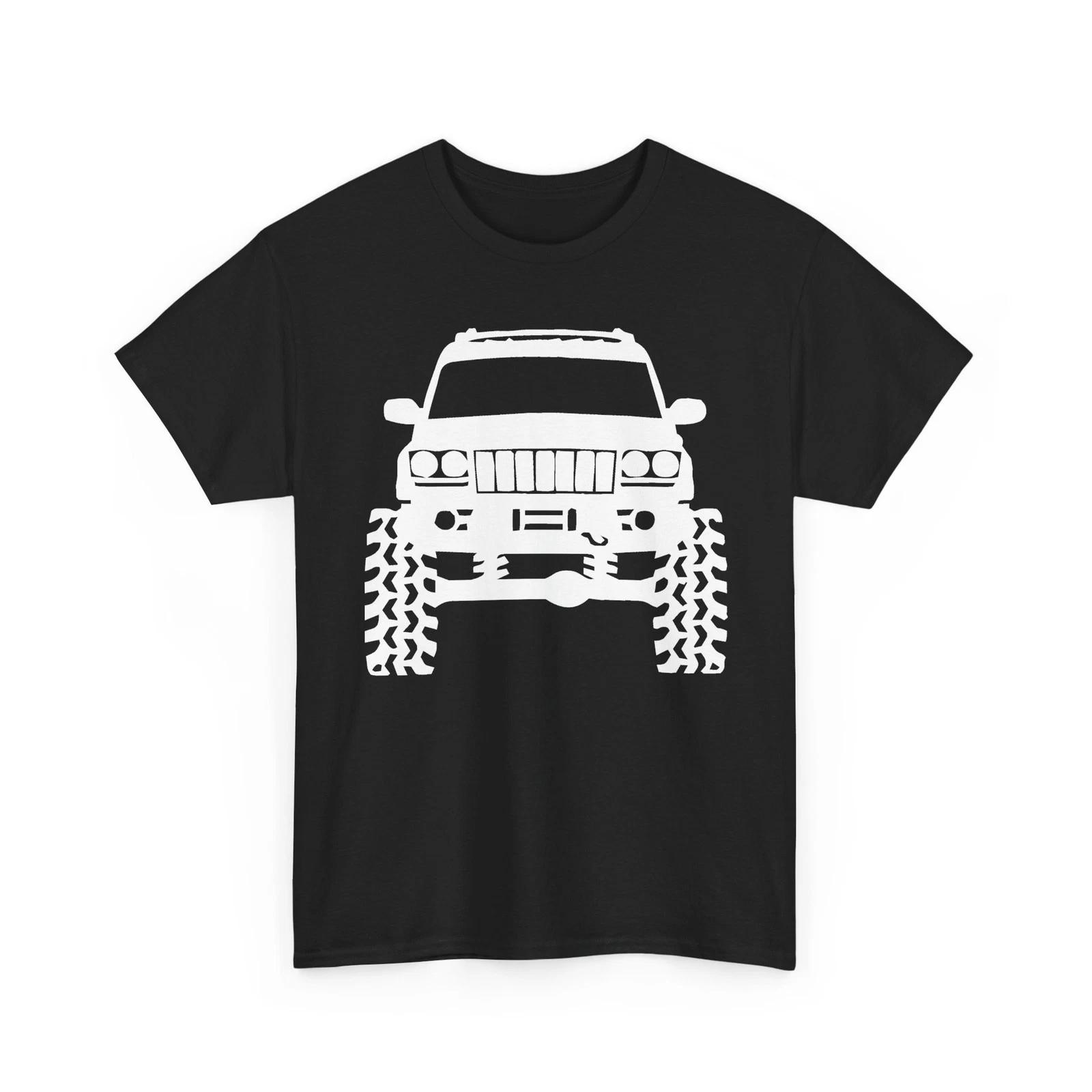 

Сделано, а не куплено XJ Лифтованный Внедорожник 4x4 Унисекс Хлопковая Футболка XL