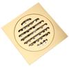 Bathroom Hardware Brass Anti Odor Shower Floor Drain Water Draining Supplies for Kitchen Toilet