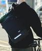 T-Level Juven Roll Top Messenger Bag Black