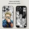 Jujutsu Kaisen Kento Nanami Anime Phone Case For iPhone 17 16 E 15 14 13 12 Plus Mini Pro Max Soft Black Shockproof Cover