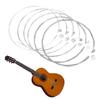 6Pcs/pack Folk Guitar String, Nylon Core Guitar Strings Replacement .028-.043