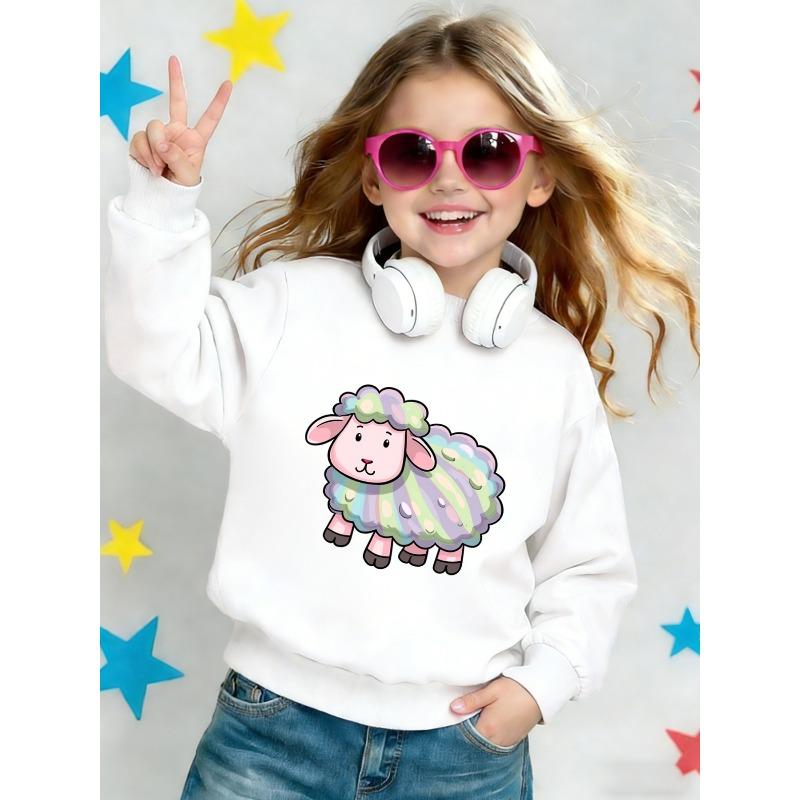 European sizes Cute and Fun Print Pattern Round Neck Hoodie for 0-3 Year Old Kids | Comfortable and Easy Design, Long Sleeve, Slight Stretch Fabric