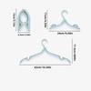 5/50pcs Travel Hangers, Portable Foldable Hanger Organizer, Space Saving Clothes Hangers for Business Trip Travel