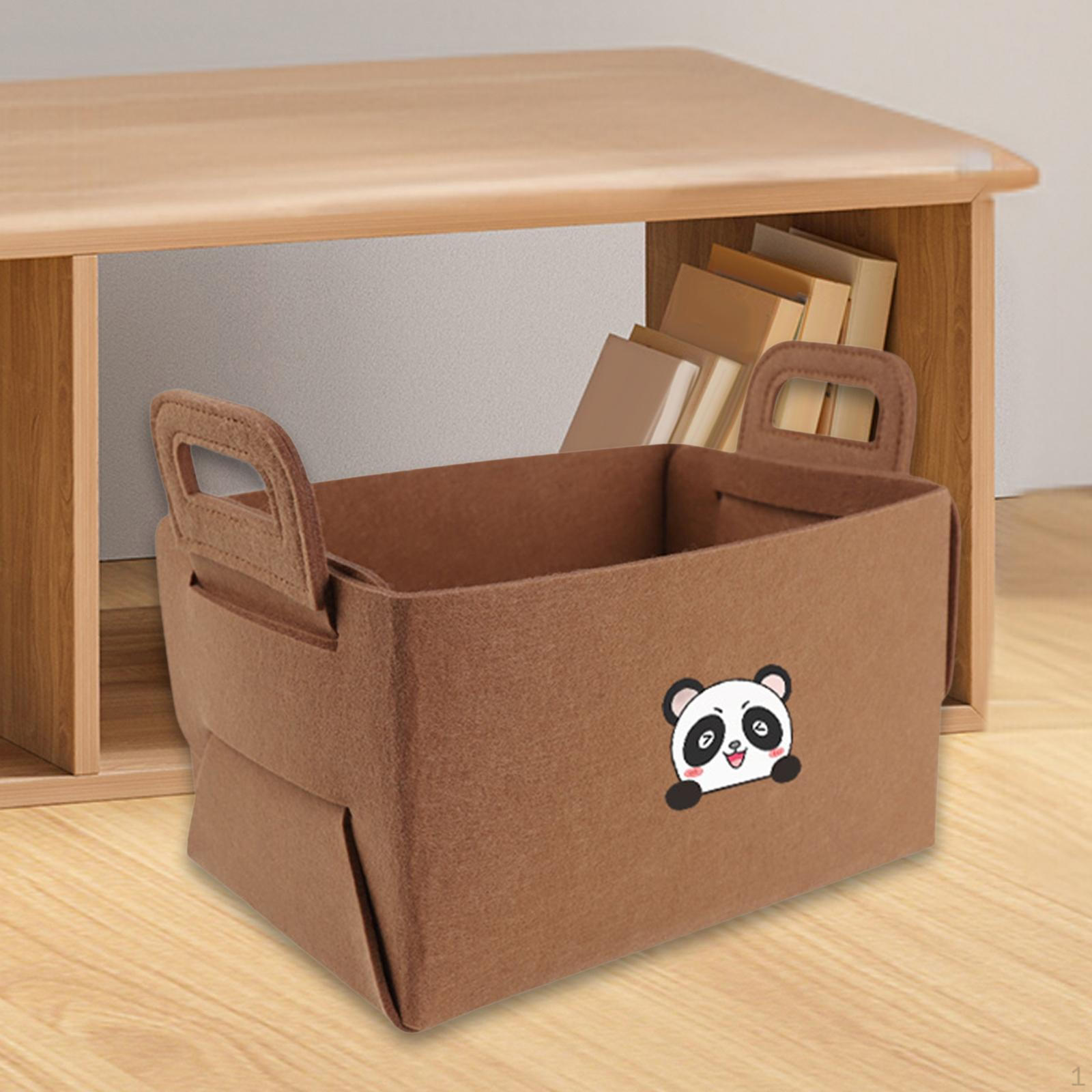 

Фетровая корзина для хранения багажника автомобиля, грузовые аксессуары, складная коробка-органайзер для кемпинга Brown M