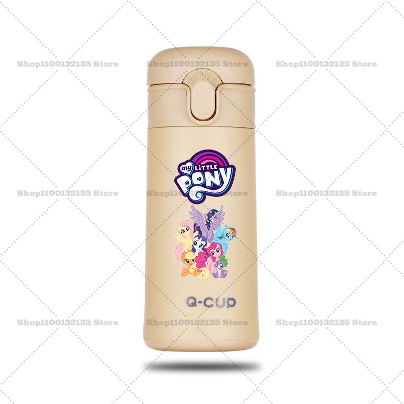 My Little Pony Water Bottles Kawaii Cartoon Print Glass Girl Outdoors Sports Large Capacity Cups Birthday Gift 400ml Kid Friendly Entertaining Fun