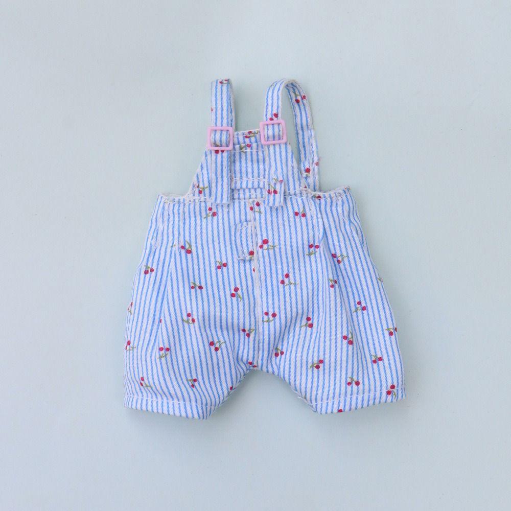 Suspender Trousers Doll Denim Pants Dress Up Doll Overalls Fashion Bjd Doll Clothes DIY Toy