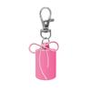 Portable Lipstick Bag Makeup Pouch Lip Balm Bag Keychain Holder Lipsticks Protective Cover Shape Cap For Lipgloss Balm