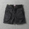 Men's Trendy American Style Stretch Work Shorts with Multi-Pockets - Loose Casual 5-Point Summer Pants.