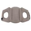 Inflatable Neck Pillow Gray Multifunctional PVC Flocking Inflatable Neck Rest Pillow for Travel