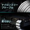 PC Power Supply Extension 18AWG Sleeved PSU Extension Cables for Custom Mod PC Power ATX Specification Includes Three GPU Extension Two CPU Extension