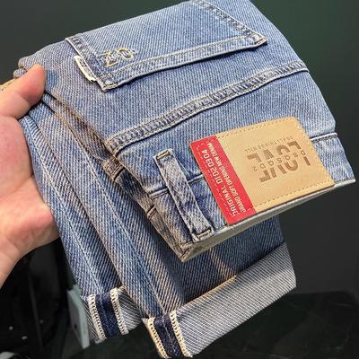 Pantaloni scurți denim de vară 2025 noi high-end subțiri la modă versatili albaștri casual cu stretch pantaloni lungi