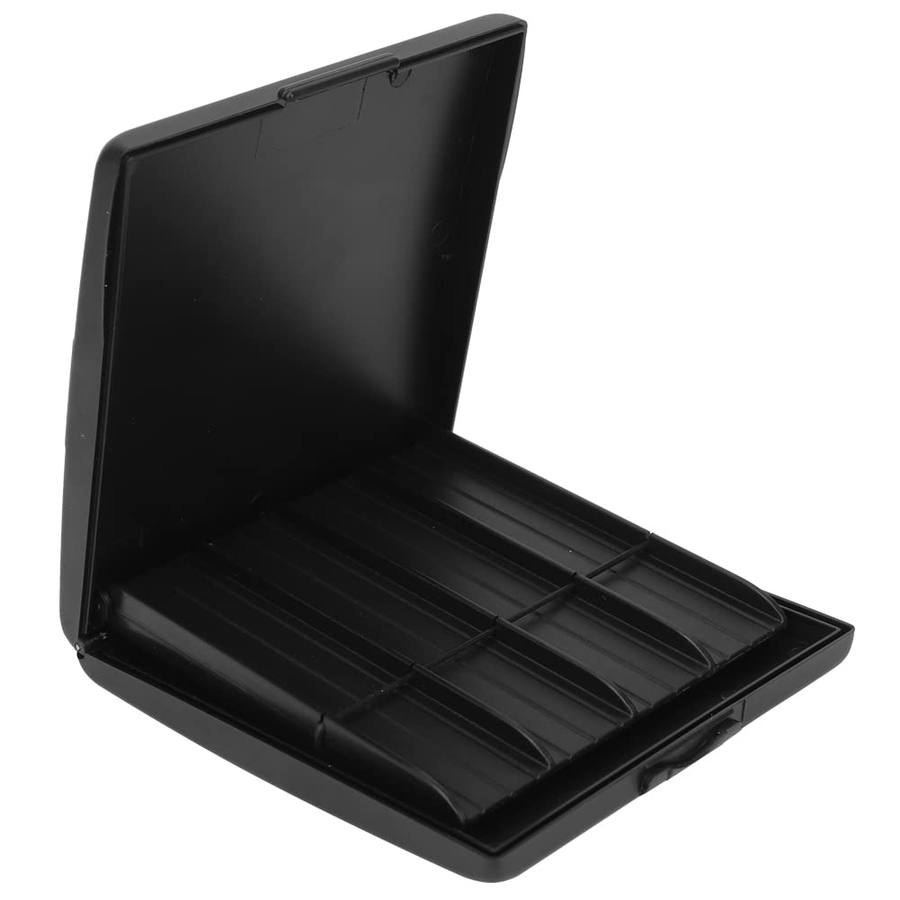 Acogedor Saxophone Reed Case, 8-Slot Storage Box, Anti-Slip Rope, Waterproof ABS Material, for Alto, Tenor, Soprano, and Baritone Saxophones