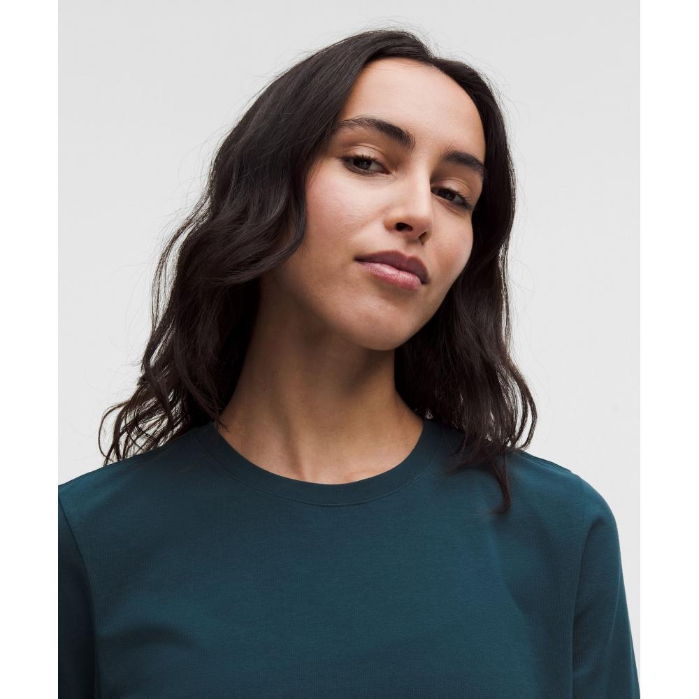 Lululemon Love Long Sleeve Shirt Indochine Blue