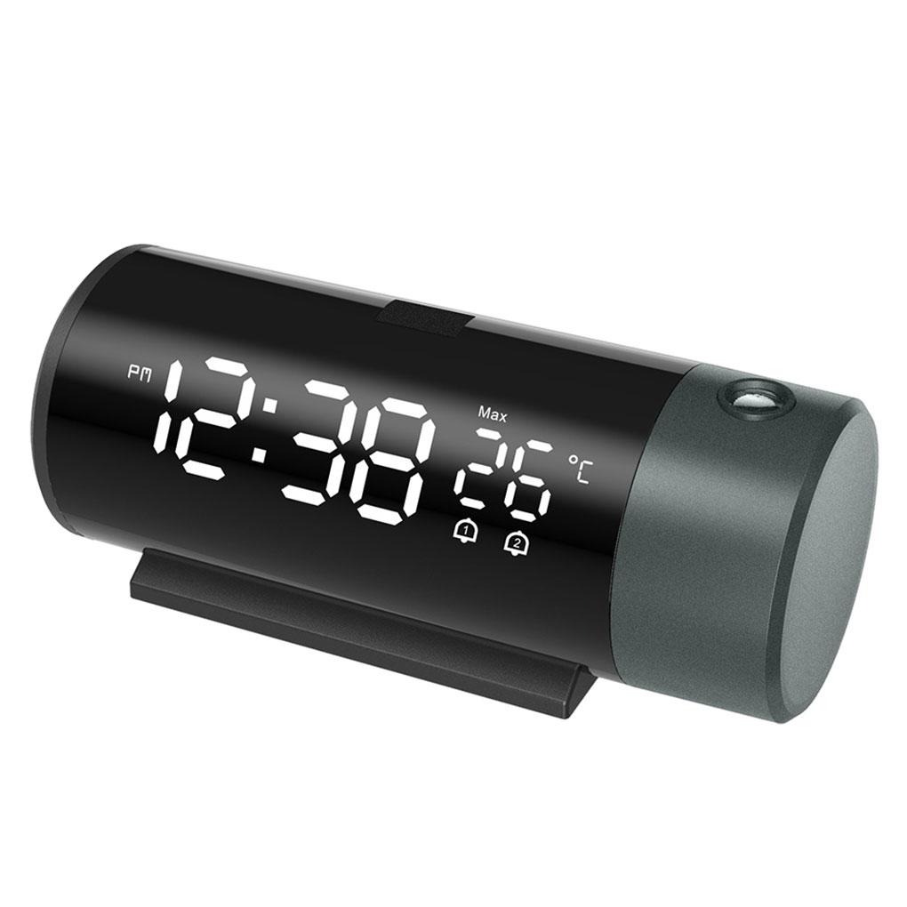 Digital Projection Alarm Clock Self-adjusting Backlight Wide Application Alarm Clock With Projector