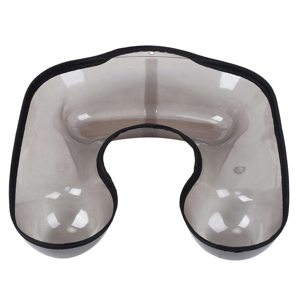 Tavă profesională pentru vopsit părul pentru umeri și gât, recipient pentru permanentarea părului de frizerie, instrument de coafură, negru