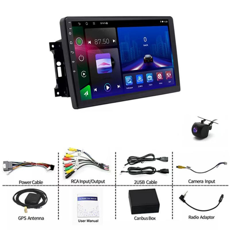 BJS1 10  4+64GB For Dodge RAM 1500 2500 2009-2012 Apple Carpaly Android 13 Car Stereo Radio Head Unit FM AM