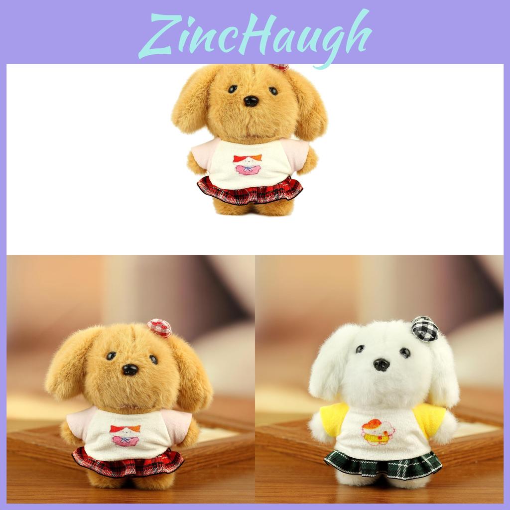 Plush Dog Keychain With Cotton Filling For Kids And Teens Gift