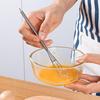 Frusta manuale per uova, in acciaio inox, per farina, torta, albume d'uovo, utensile da cucina per la cottura con gancio