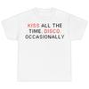 Kiss All The Time Disco Occasionaly 2026 Summer Unisex T Shirt Casual Cotton Oversized Short Sleeve Graphic Tee Oversized T Shirt