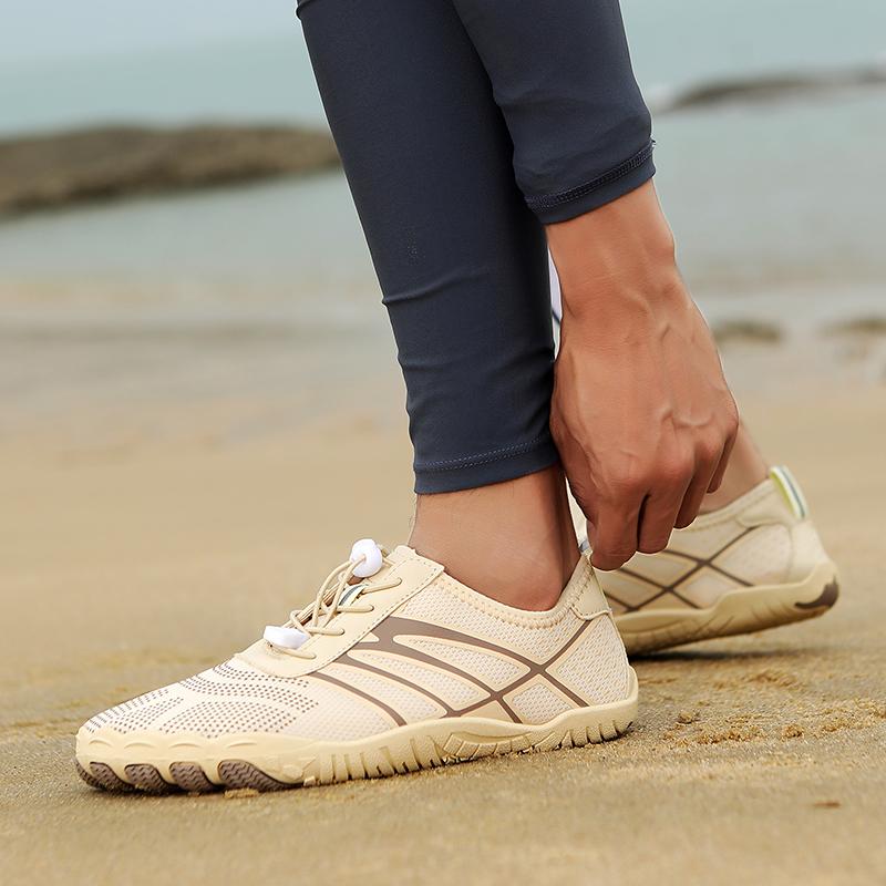 Breathable Aqua Shoes Unisex Quick Drying Lightweight Wading Sneakers Non Slip Soft Sole Water Shoes for Beach Swim Diving Surf