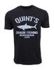 Unisex Adult Casual Graphic QUINTS SHARK FISHING AMITY ISLAND ISEX ...
