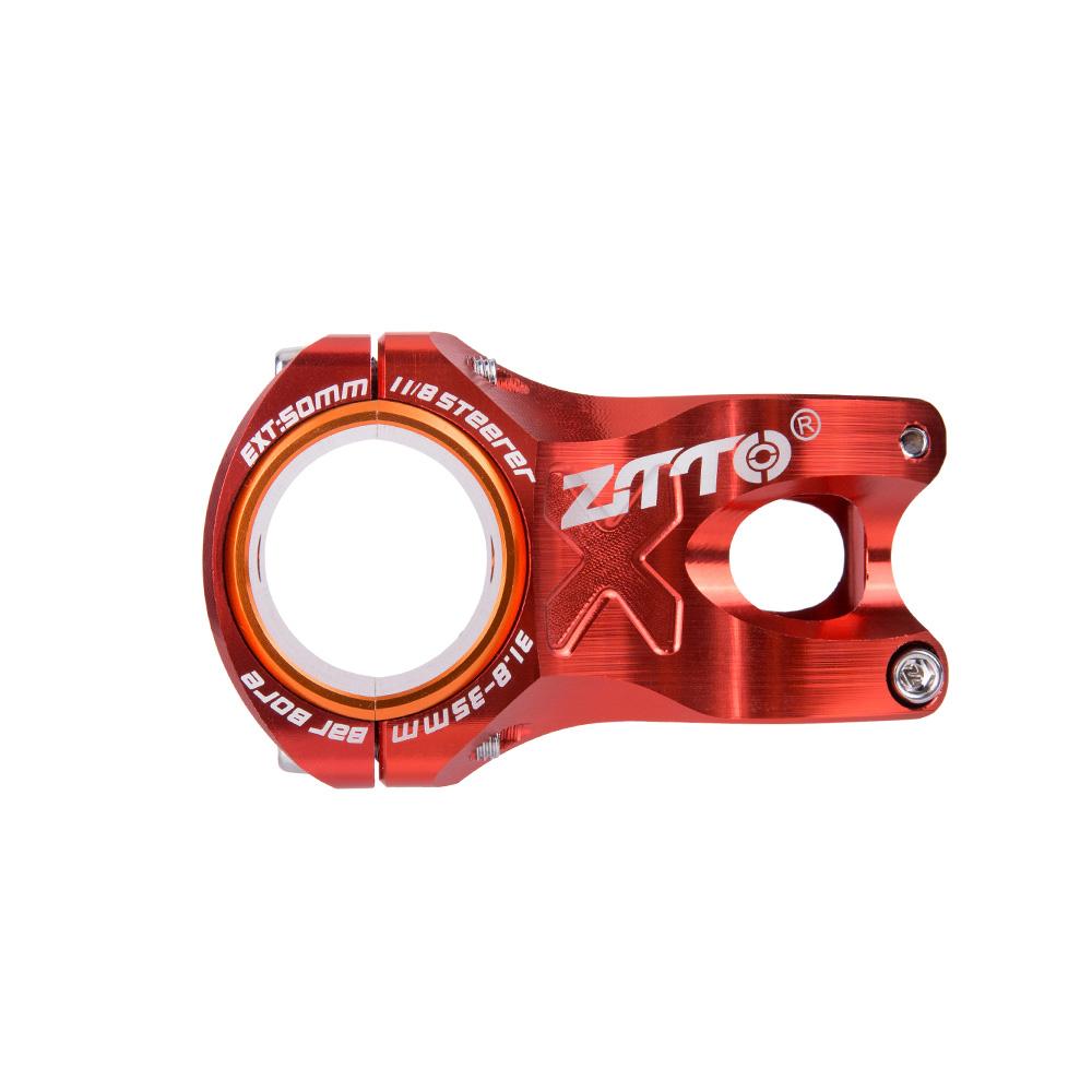 ZTTO MTB High-Strength Lightweight Bicycle Stem CNC Aluminum Alloy 0 Degree Rise DH AM Enduro For 35mm / 31.8mm Bike Handlebar