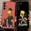 Phone Cover Case for Samsung Galaxy A24 A34 A12 A13 A23 A51 A52 A54 A71 A14 A15 A16 A17 A72 A73 The S-simpsons Cartoon