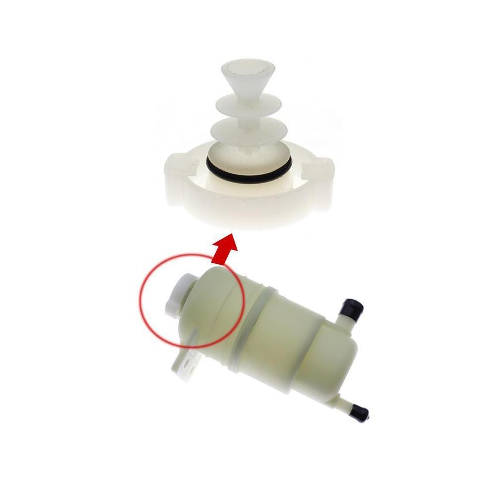 Power Steering Fluid Booster Pump Oil Bottle Cover Cap # CW657334 For Mitsubishi