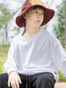 MT Kinder Trendiges Baumwoll-Langarm-T-Shirt mit geschwungenem Saum - 2025 Herbst Eltern-Kind-Kollektion