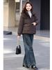 Women’s Short Hooded Windproof Thicken Warm Winter Jacket With Adjustable Hem