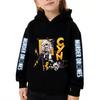 Murder Drones Kids Hoodie CYN Cartoon Printed Hooded Sweatshirt Coat Boys Autumn Casual Tops Pullover Baby Girl Winter Clothes