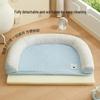 All-Season Small Dog Sofa Bed - Washable and Comfortable Sleeping Pad for Teddy and Bichon