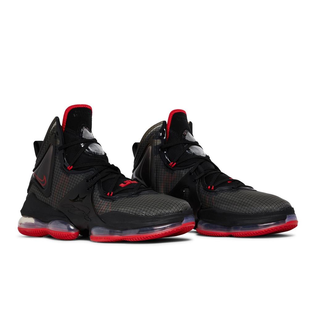 Nike LeBron 19 'Bred' (Unisex) Black / University Red / Black Basketball Shoes CZ0203 001