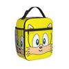 Insulated Lunch Bag Sonices Face Accessories  Lunch Container INS Trendy Thermal Cooler Bento Box For School