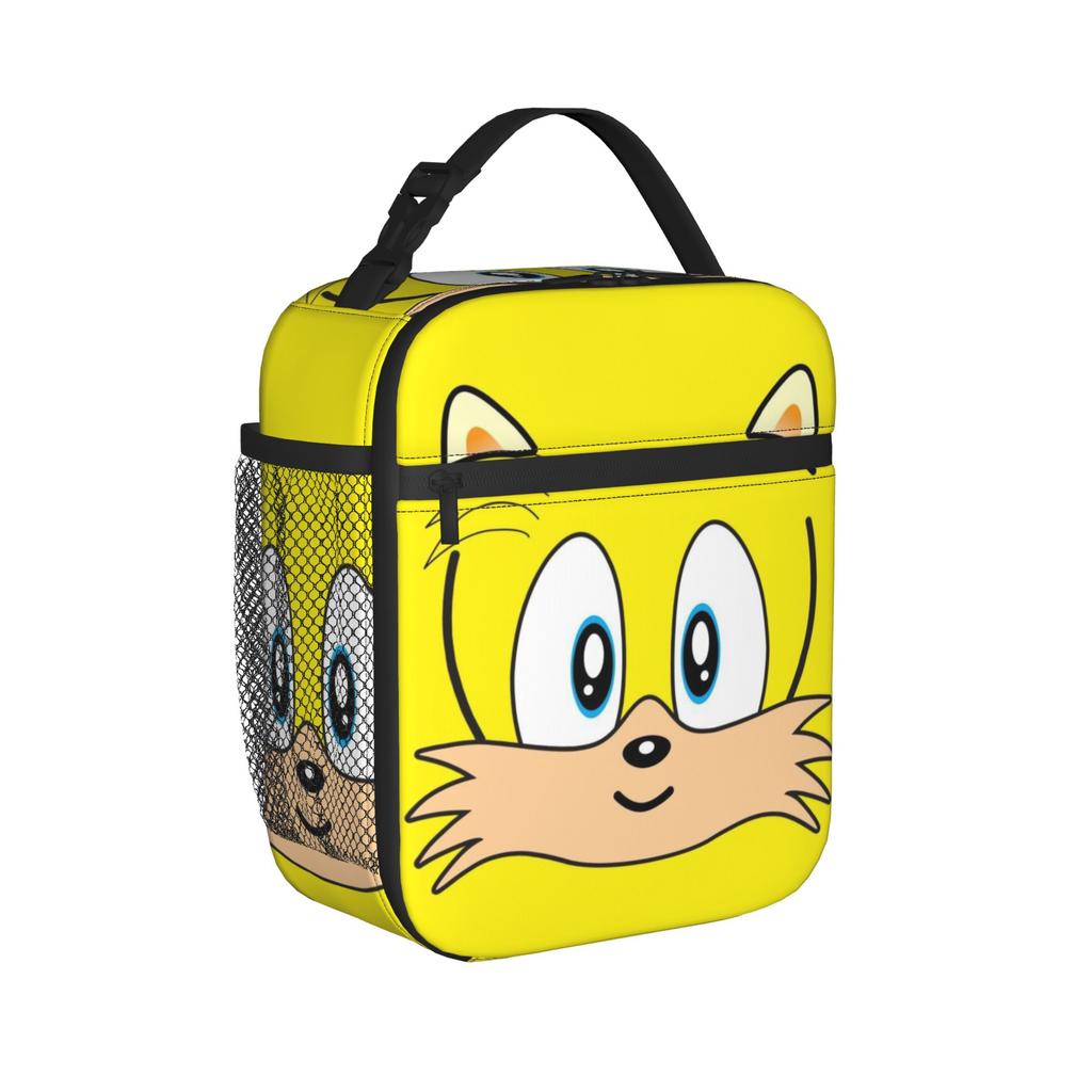 Insulated Lunch Bag Sonices Face Accessories  Lunch Container INS Trendy Thermal Cooler Bento Box For School