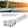 Fishing Roller Guide Aluminium Alloy Fishing Double Pulley Guide Rod Tip Guide for Fishing Tackle Supplies 7mm/0.28in