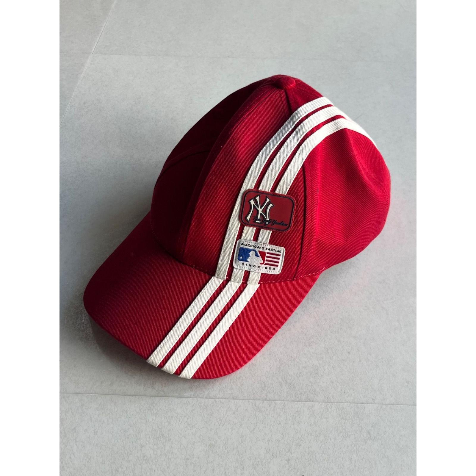 Used  AdidasNBA  Cap Adidas Red Overseas Street Archive Archive 00s Street Import Domes Vintage Vintage Mode Y2K
