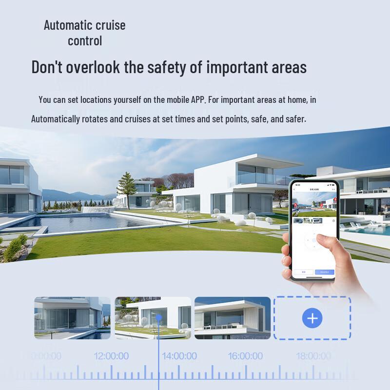 EZVIZ H9c Chytrá domácí bezpečnostní kamera s duálním objektivem (CN verze)