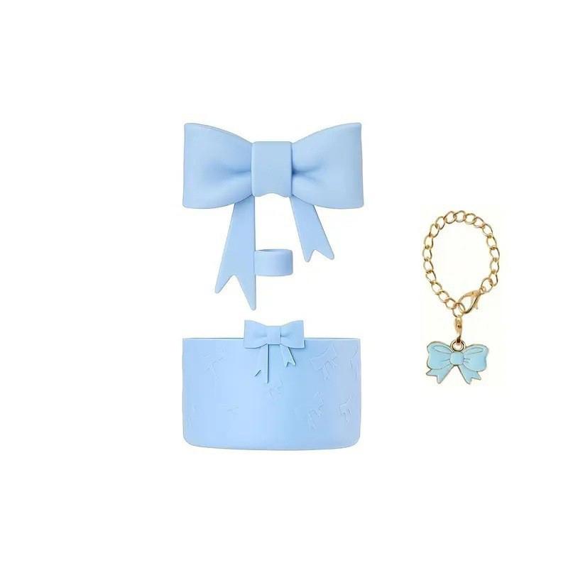 Sada doplňků pro Stanley Cup, Roztomilé ozdoby na slámku s mašličkou pro Stanley Cup 30/40oz Tumbler, Motýlí řetízek, Botka na Stanley Cup