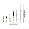 Set Elettrico Trapano Avvitatore 5 Pezzi Acciaio al Carbonio Alto Antiscivolo Inserti per