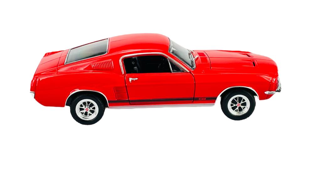 WELLY 1967 FORD MUSTANG GT RED 1:24 22522