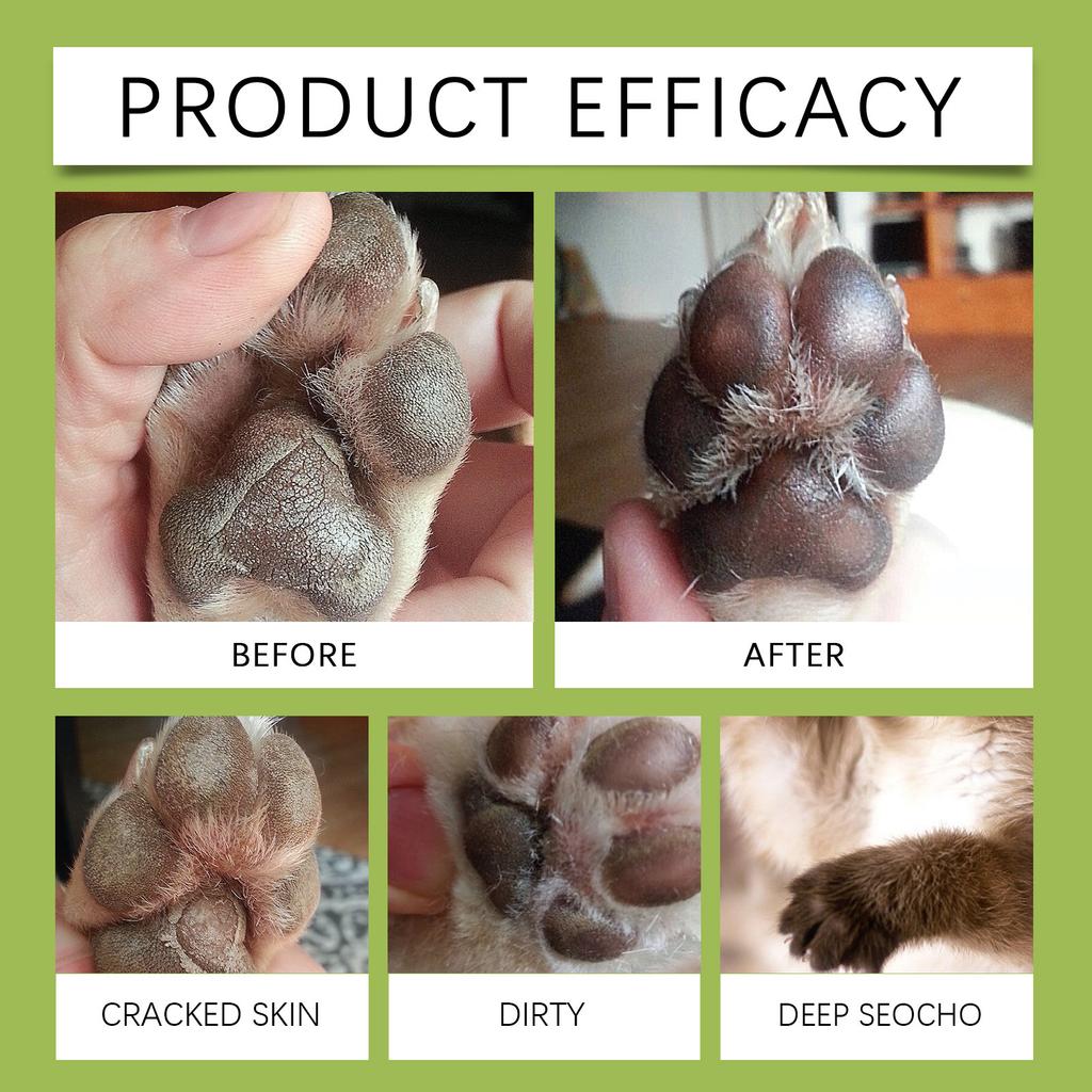 Evcil Hayvan Çatlak Giderici Nemlendirici Balsam, Ayak Bakımı Nemlendirici Balsam, Çatlakları Azaltmak İçin Taban Nemlendirici Krem