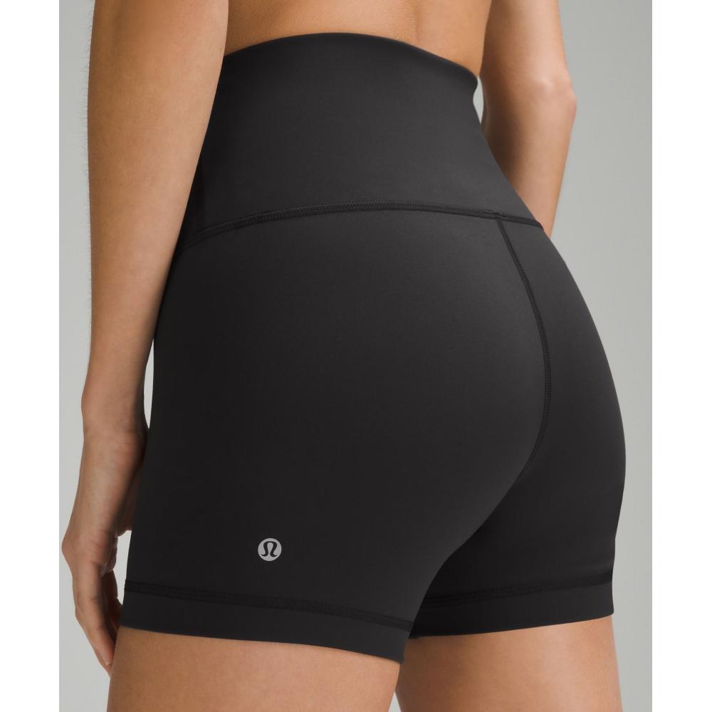 Lululemon Wunder Train High Rise Short 4  Black