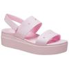 Crocs Brooklyn EVA Lightweight Open-Toe Beach Sandals Women Sandals Pink 210676-6ZW