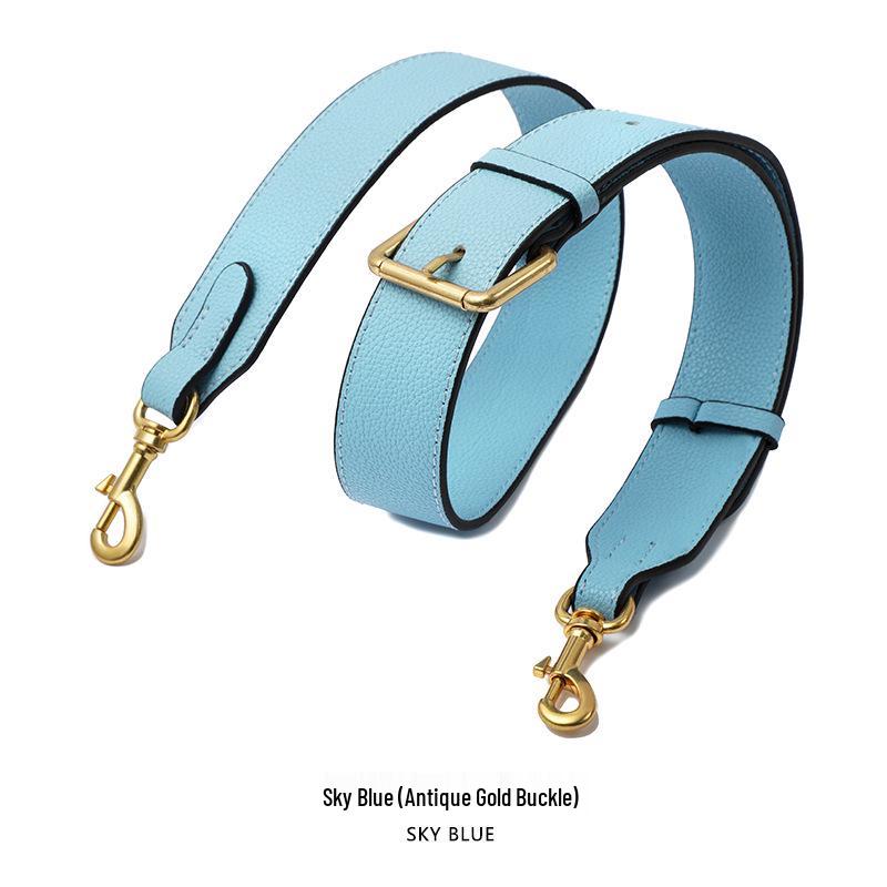 Lychee Grain Cowhide Bag Replacement Strap - Dionysus Versatile Wide Shoulder Strap MHS-A-9